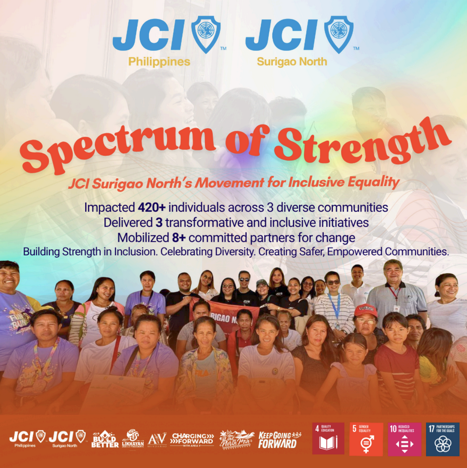 JCI Surigao North’s Movement for Inclusive Equality